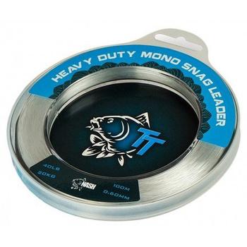 Nash Żyłka Przypon Strzałowy MONO SNAG LEADER 0,70mm 60lb