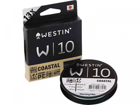 Westin W10 Plecionka 0,165mm 150m Coastal Morning Mist 13-Splotowa