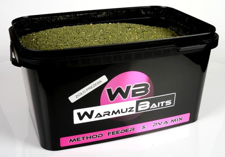 Warmuz Baits Method Feeder &amp; PVA Mix 3kg Wiadro Zioło Prezesa