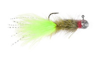 Dragon JIG Mikro Kogut 2,5g OLIVE-GREEN na okonie, pstrągi
