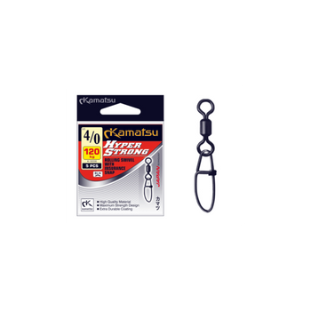 Kamatsu Krętlik z Agrafką Hyper Strong K-3006 2/0 70kg