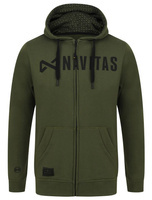 Navitas Bluza z Kapturem CORE ZIP HOOD M Green