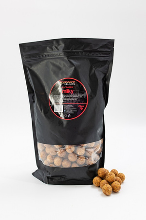 Massive Baits Kulki Proteinowe Eco Boilies Milky 18mm 1kg