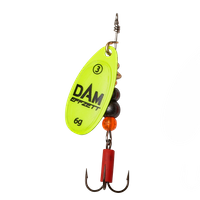 DAM Błystka Effzett Fluo Spinner #4 10g Yellow
