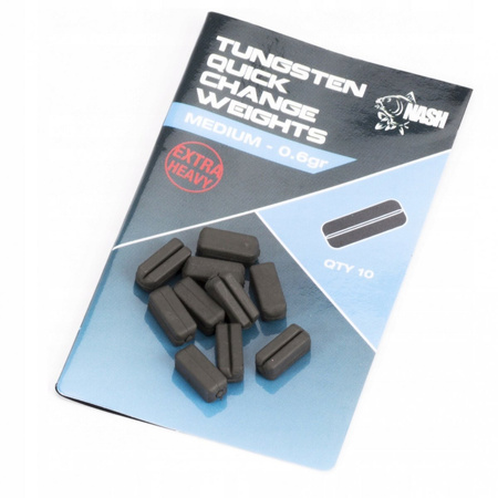 Nash TUNGSTEN QUICK CHANGE WEIGHTS 0,8g Large