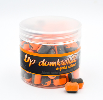 Massive Baits Kulki Pływające Aller Up Dumbelz 14mm 200ml Squid Citrus