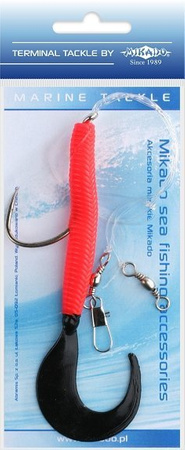 Mikado Przywieszka Morska Pilk Twister Rig 7,5cm hak 6/0