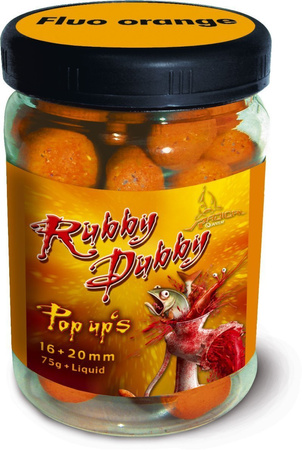 Radical Quantum kulki POP-UP NEON RUBBY DUBBY 16mm /20mm + Liquid