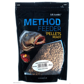 Jaxon Pellet Method Feeder Ready 2mm 500g Białe robaki