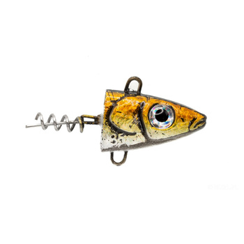 FishB Główka Vertical Pelagic Jig Head 35g Gold Wkrętka