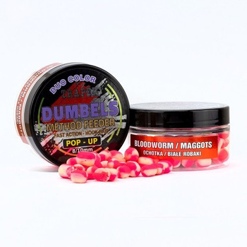Traper Dumbells Pop-Up Duo Color Ochotka/Białe robaki