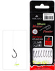 Mikado PRZYPON METHOD FEEDER Push Stop Hak z zadziorem nr 4 Plecionka: 0.28mm 10cm