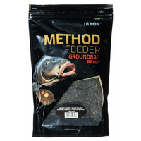 Jaxon Zanęta Method Feeder Ready 750g Halibut Czarny