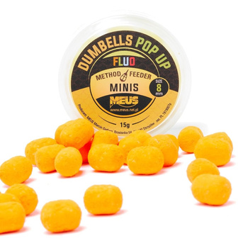 Meus Dumbells Fluo Pop-up 8mm Pomarańcza Makrela Minis