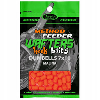 Lorpio  Dumbells Wafters 7 x 10 mm Malina 15g