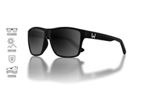 Westin W6 Okulary Street 200F Matte Black LB Grey Blue AR Purple