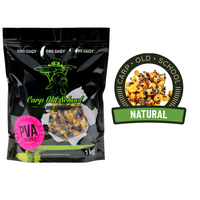 Carp Old School Rainbow Mix PVA Frendly Natural 1kg