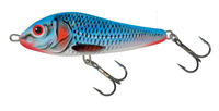 Salmo Wobler RATTLIN SLIDER 8cm 20g Bleeding Blue Shad