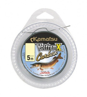 KAMATSU Przypony VolframX Carbon szpulka 5m/15kg