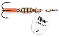 MEPPS Błystka obrotowa Aglia Fluo Phospho 1/3,5g