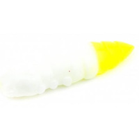 Fishup Pupa 1,5&quot; 3,8cm #131 White/Hot Chartreuse