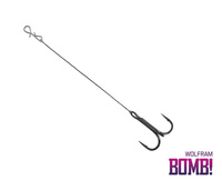 Delphin Przypon Twist RIGS Wolfram 10cm rozm. 4 BOMB 3szt.