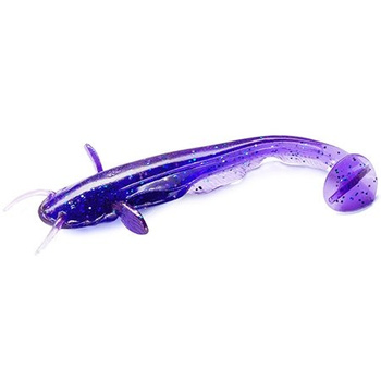 Fishup Catfish 2'' 5,5cm #060 Dark Violet/Peacock&amp;Silver