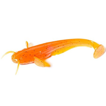 Fishup Catfish 3' '7,5cm #049 Orange Pumpkin/Black