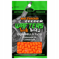 Lorpio  Dumbells Wafters 7 x 10 mm  Pomarańcza - Czekolada 15g