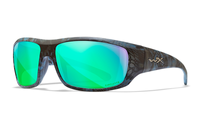 Wiley X Okulary WX OMEGA Captivate Polarized Green Mirror Kryptek Neptune Frame ACOME13