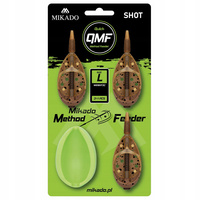 Mikado Zestaw Method Feeder Shot Q.M.F. SYSTEM L 3x40g