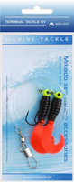 Mikado Zestaw Morski Przywieszka PILK TWIST 5,5cm 6g 2szt.