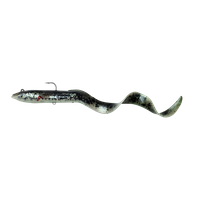 Savage Gear Guma 4D Real EEL 20cm 38g Black Green Pearl PHP