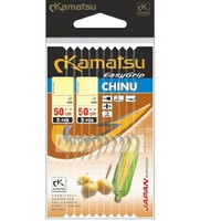 Kamatsu Chinu Haczyki z Przyponem 10szt roz. 6 i 10