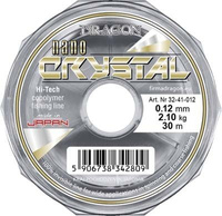 Dragon Żyłka NANO CRYSTAL 0,12mm 30m
