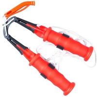 Dragon Kolce Asekuracyjne Ratunkowe na lód + gwizdek