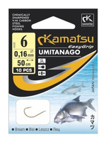 Kamatasu UMITANAGO Haczyki z Przyponem na Leszcza r.6 10szt