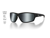 Westin W6 Okulary Sport 20 Matte Black LB Smoke LM Silver Flash AR Blue