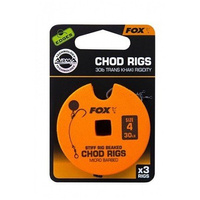 FOX Edges Przypon Chod Rig Trans Khaki r.5 30lb