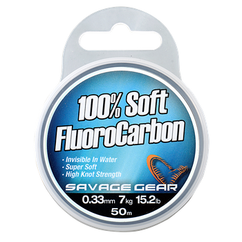 Savage Gear Żyłka Soft Fluorocarbon 50m 0,22mm 3,5kg