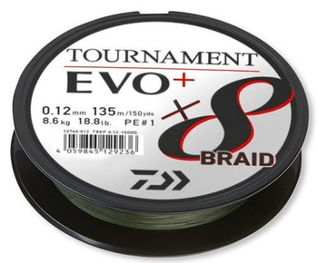 Daiwa Plecionka Tournament 8X EVO 0,14mm 135m DG
