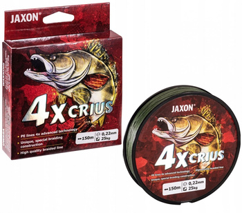 Jaxon Plecionka 4X Crius 0,14mm 150m