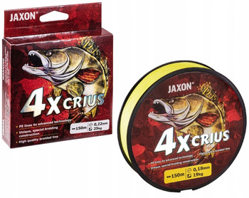 Jaxon Plecionka 4X Crius 0,18mm 150m Fluo