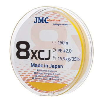 JMC Plecionka Japońska 8XCJ PE 2.0 35lb 150m Żółta