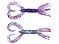 Keitech Little Spider 2&quot; Purple Ice Shad 8szt