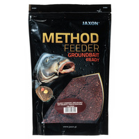 Jaxon Zanęta Method Feeder Ready 750g Halibut Czerwony