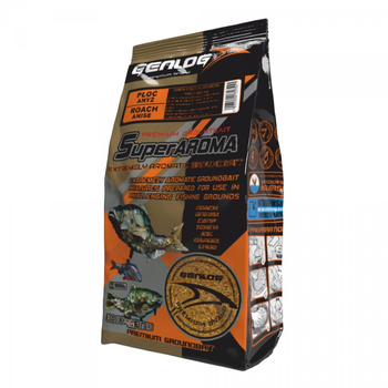 Genlog Zanęta SUPER AROMA 1kg Lin Karaś Marcepan