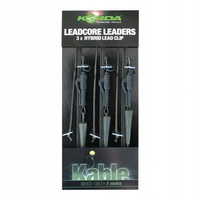 Korda Kable Leadcore Leader-Hybrid Lead Clip Weed/Silt