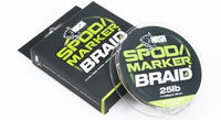 Nash Plecionka SPOD &amp; MARKER BRAID LO-VIZ Green 300m 18mm