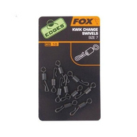 Fox Krętlik Kwik Change Swivels #7 10szt